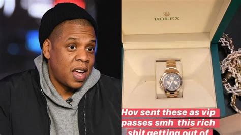 jay-z sent out rolex as vip passes|This Is the Rolex Daytona Jay.